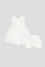 Cargar imagen en el visor de la galería, "Rosette" Puffy Dress with Bloomer