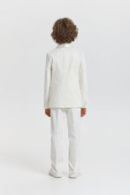 Cargar imagen en el visor de la galería, Satin Collar Tuxedo Blazer and Pant Set