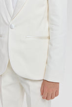 Cargar imagen en el visor de la galería, Satin Collar Tuxedo Blazer and Pant Set