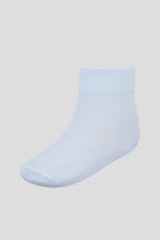 Load image into Gallery viewer, 2-Pack Socks, Ivory/Blue