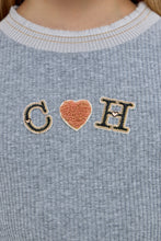 Load image into Gallery viewer, &quot;CH&quot; Ribbed Tee