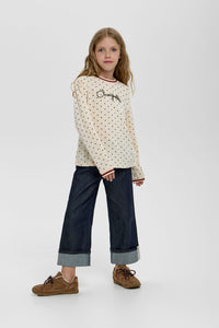 Printed Logo Blouse