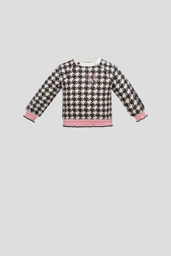 Houndstooth Sweatshirt