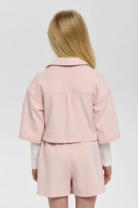 Crop Jacket and Skort Set