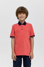 Load image into Gallery viewer, Contrast Collar Polo