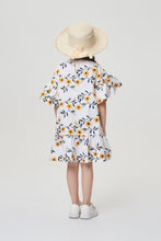 Cargar imagen en el visor de la galería, Vestido bordado de flores 3D 