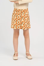 Load image into Gallery viewer, Floral Print Corduroy Skirt