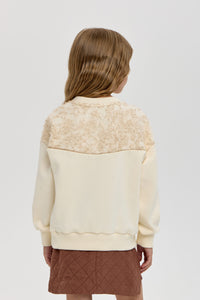 Front Pocket Fluffy Sweatshirt