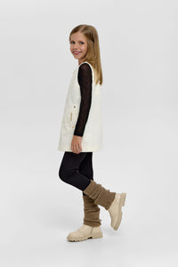 Front Zip Corduroy Dress