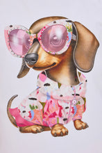 Load image into Gallery viewer, "Flower Power" T-Shirt and Bikers Shorts
