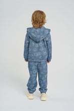 Load image into Gallery viewer, Denim Imitation Tracksuit Set