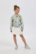 Cargar imagen en el visor de la galería, Flowers Sequins Bomber Jacket