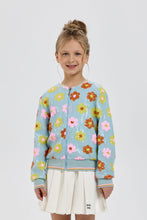 Cargar imagen en el visor de la galería, Flowers Sequins Bomber Jacket