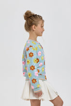 Cargar imagen en el visor de la galería, Flowers Sequins Bomber Jacket