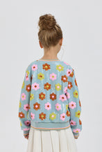 Cargar imagen en el visor de la galería, Flowers Sequins Bomber Jacket