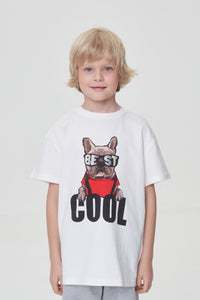 "Best Dog" Printed T-Shirt