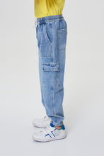 Load image into Gallery viewer, Cargo Denim Joggers