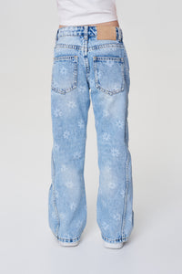 "In Bloom" Denim Pants