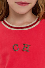 Cargar imagen en el visor de la galería, &quot;CH&quot; Ribbed Neck T-Shirt