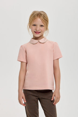 Embellished Collar Blouse