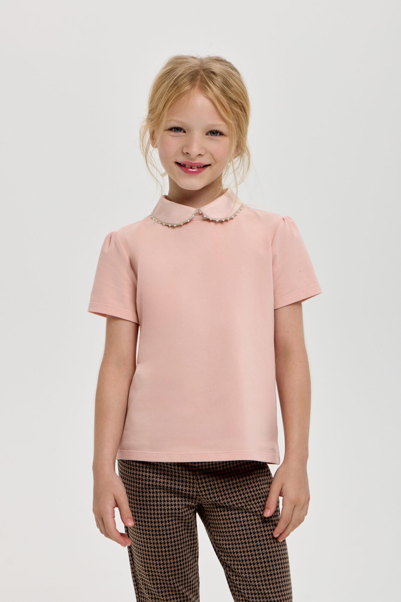 Embellished Collar Blouse