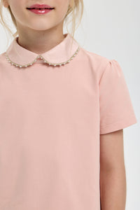 Embellished Collar Blouse