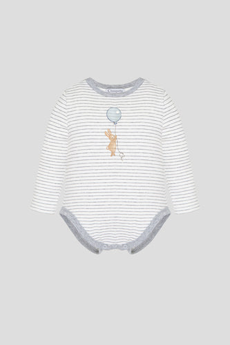 Printed Stripe Bodysuit