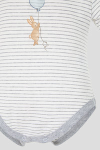 Printed Stripe Bodysuit