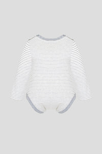 Printed Stripe Bodysuit