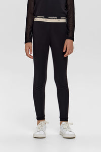 Logo Banded Leggings