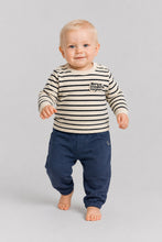 Load image into Gallery viewer, Trousers knitted, dark blue