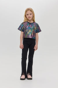Sequins Crop -Top