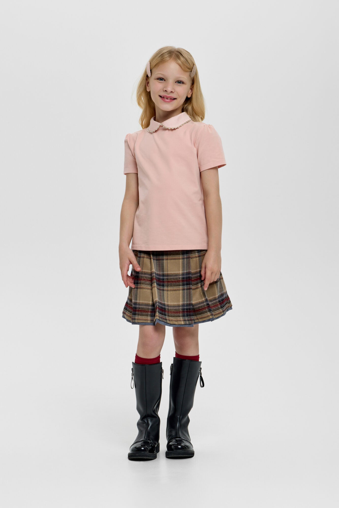 Checkered Skirt