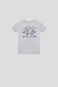 "Dino Dude" Printed T-Shirt