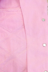 Textured Denim Jacket