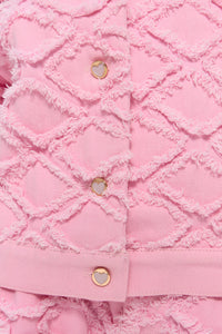 Textured Denim Jacket