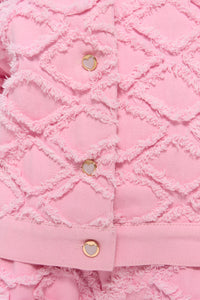 Textured Denim Jacket