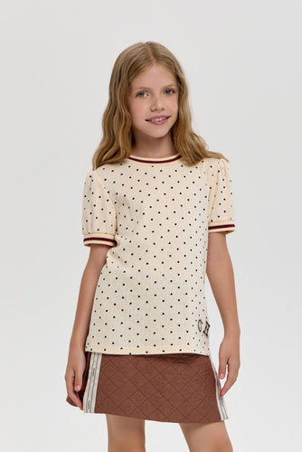 Hearts Print Top