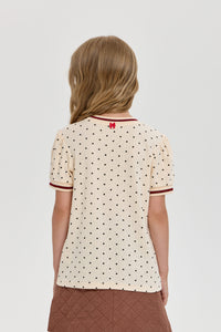 Hearts Print Top