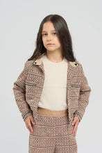 Load image into Gallery viewer, Tweed Jacket and Skirt Set