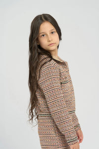 Tweed Jacket and Skirt Set