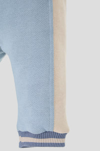Two-Tone Bomber Pants Set