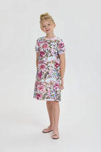 Load image into Gallery viewer, Floral Sequins Dress