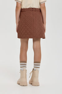 Quilted Layered Skirt