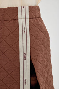 Quilted Layered Skirt