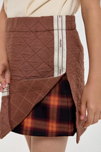 Cargar imagen en el visor de la galería, Quilted Layered Skirt