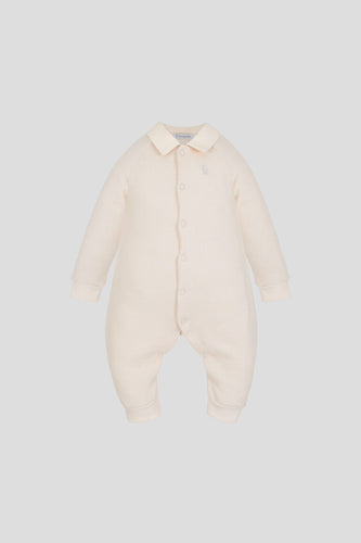 Front Button Waffle Overall