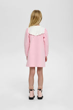 Load image into Gallery viewer, Two-Tone Dress with Knit Hat