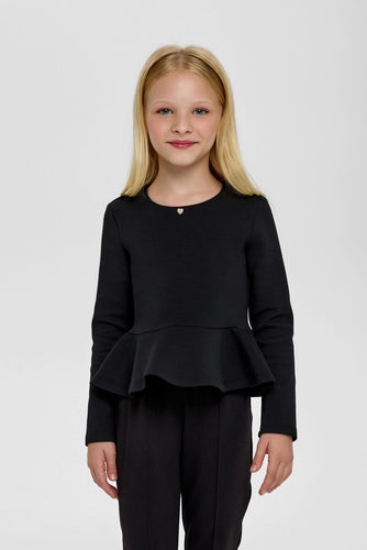 Peplum Sweatshirt