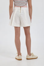 Cargar imagen en el visor de la galería, Pleated Cotton Shorts